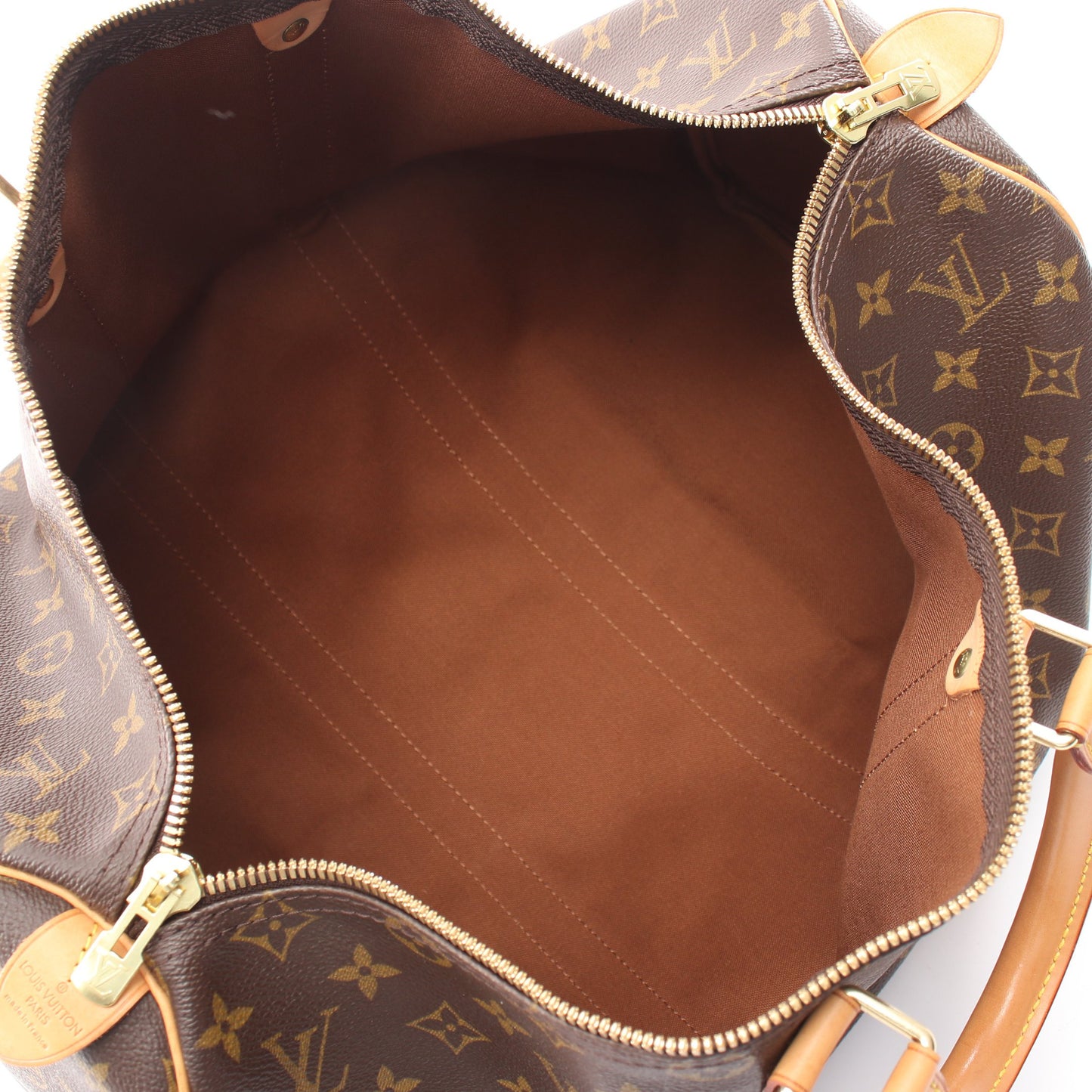 キーポル45 モノグラム ボストンバッグ PVC レザー ブラウン ルイヴィトン バッグ LOUIS VUITTON