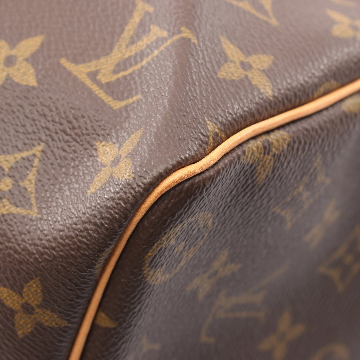 キーポル45 モノグラム ボストンバッグ PVC レザー ブラウン ルイヴィトン バッグ LOUIS VUITTON