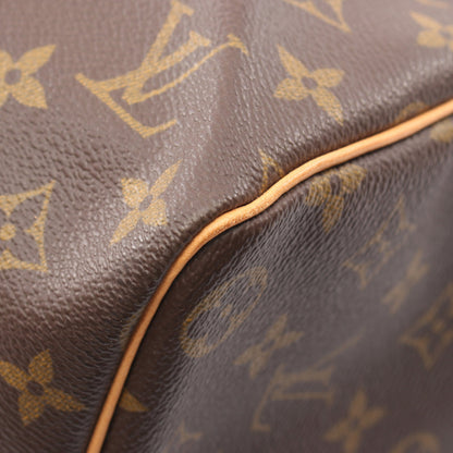 キーポル45 モノグラム ボストンバッグ PVC レザー ブラウン ルイヴィトン バッグ LOUIS VUITTON