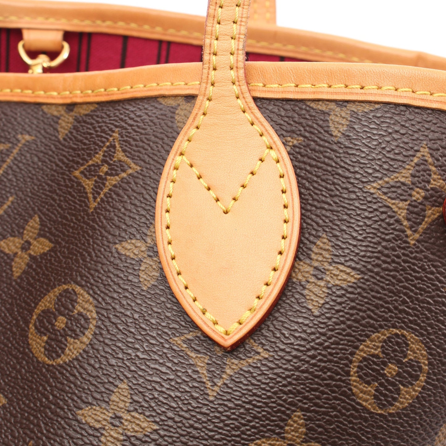 ネヴァーフルPM モノグラム ピヴォワンヌ ハンドバッグ トートバッグ PVC レザー ブラウン ルイヴィトン バッグ LOUIS VUITTON