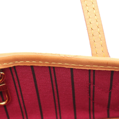 ネヴァーフルPM モノグラム ピヴォワンヌ ハンドバッグ トートバッグ PVC レザー ブラウン ルイヴィトン バッグ LOUIS VUITTON
