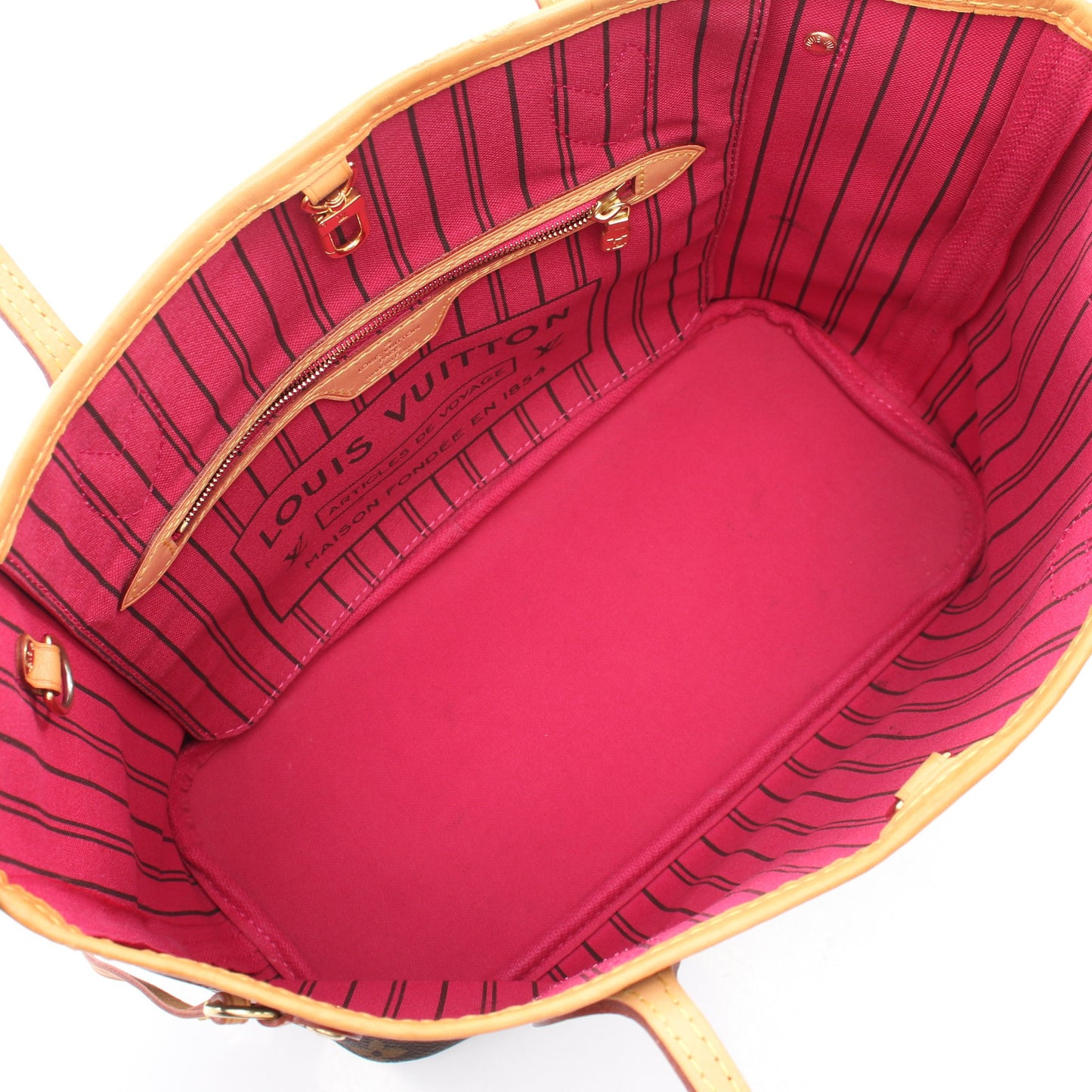 ネヴァーフルPM モノグラム ピヴォワンヌ ハンドバッグ トートバッグ PVC レザー ブラウン ルイヴィトン バッグ LOUIS VUITTON