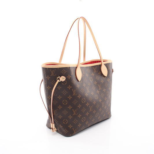 ネヴァーフルMM スリーズ ショルダーバッグ トートバッグ PVC レザー ブラウン ルイヴィトン バッグ LOUIS VUITTON