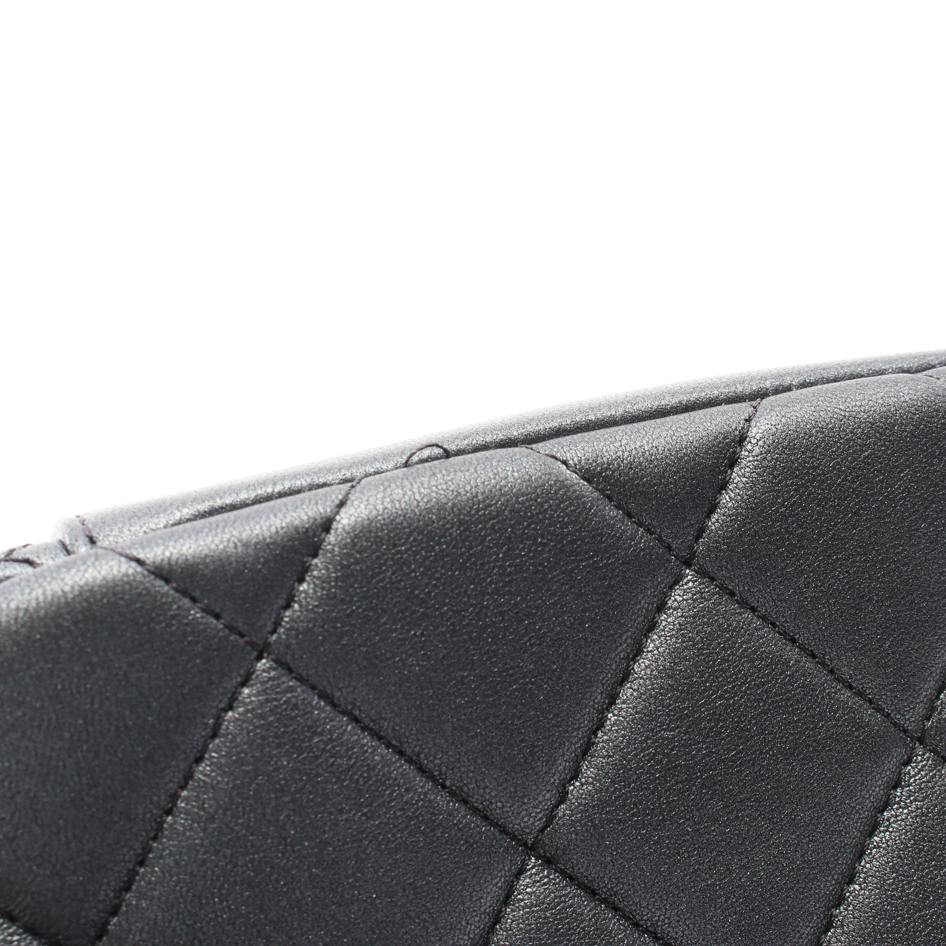 ミニマトラッセ メタリック チェーンショルダーバッグ ラムスキン グレー ゴールド金具 シャネル バッグ CHANEL