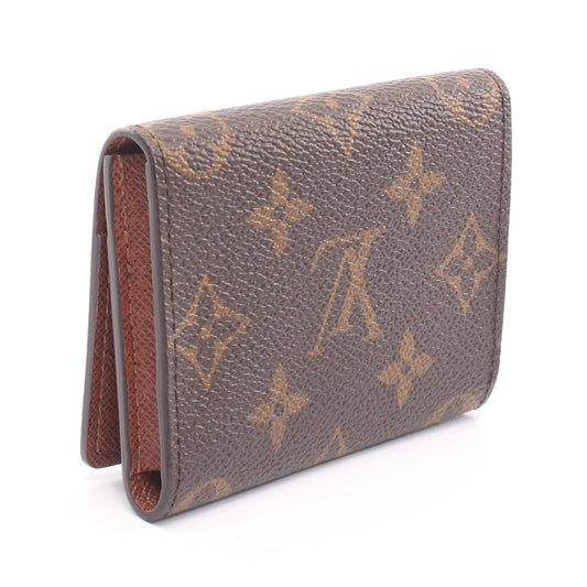 アンヴェロップ カルト ドゥ ヴィジット カードケース 名刺入れ PVC レザー ブラウン ルイヴィトン 財布・小物 LOUIS VUITTON