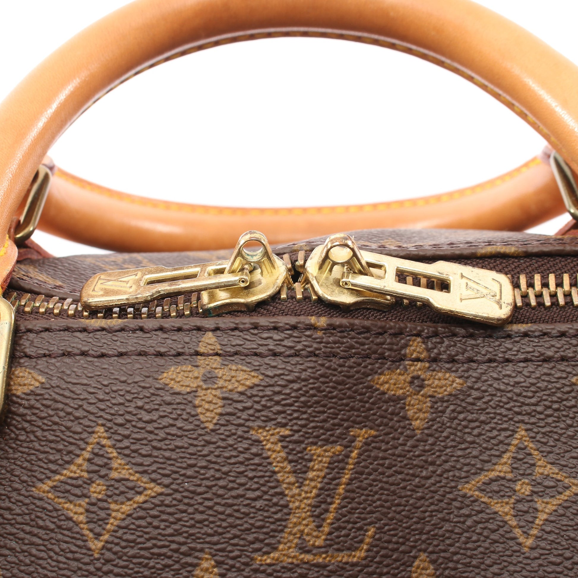 キーポル60 モノグラム ボストンバッグ PVC レザー ブラウン ルイヴィトン バッグ LOUIS VUITTON