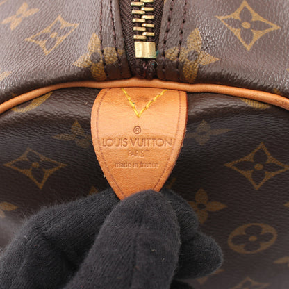 キーポル60 モノグラム ボストンバッグ PVC レザー ブラウン ルイヴィトン バッグ LOUIS VUITTON
