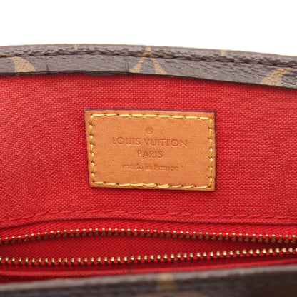 サックプラBB モノグラム 2WAY ハンドバッグ PVC レザー ブラウン ルイヴィトン バッグ LOUIS VUITTON