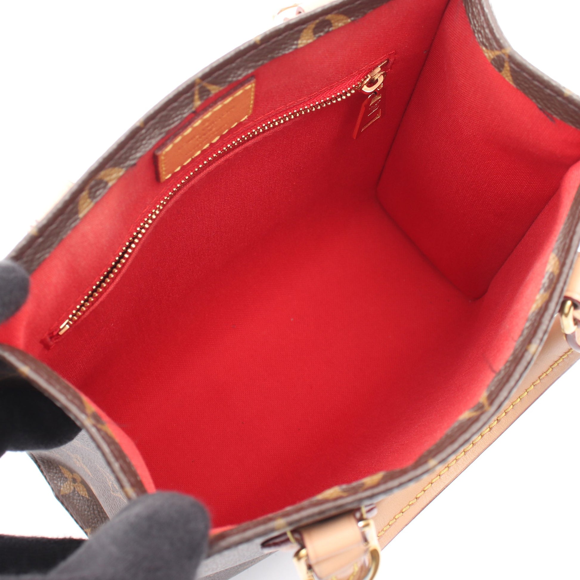 サックプラBB モノグラム 2WAY ハンドバッグ PVC レザー ブラウン ルイヴィトン バッグ LOUIS VUITTON