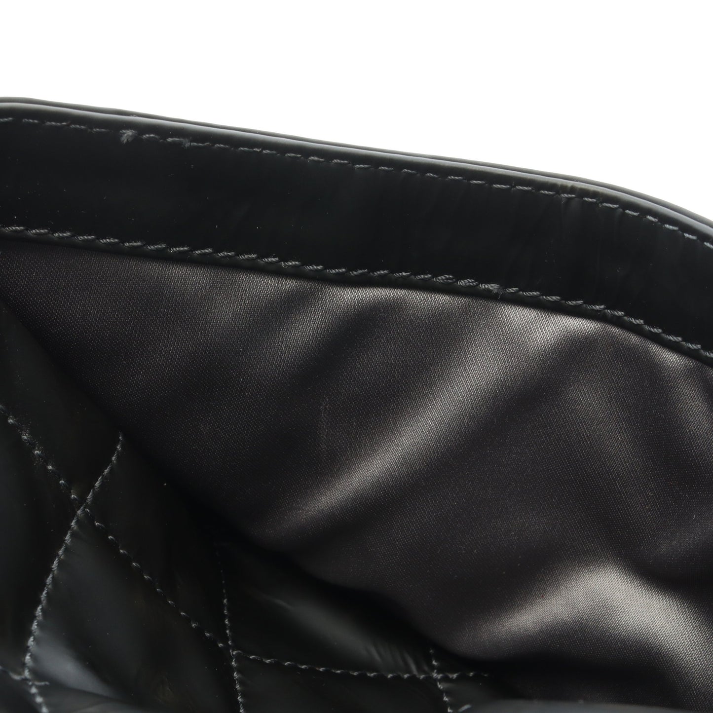 マトラッセ チェーンショルダーバッグ チェーントートバッグ レザー ブラック シルバー金具 シャネル バッグ CHANEL