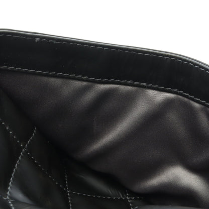マトラッセ チェーンショルダーバッグ チェーントートバッグ レザー ブラック シルバー金具 シャネル バッグ CHANEL
