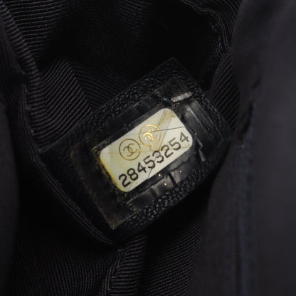 マトラッセ カメラバッグ チェーンショルダーバッグ レザー ネイビー コンビ金具 シャネル バッグ CHANEL