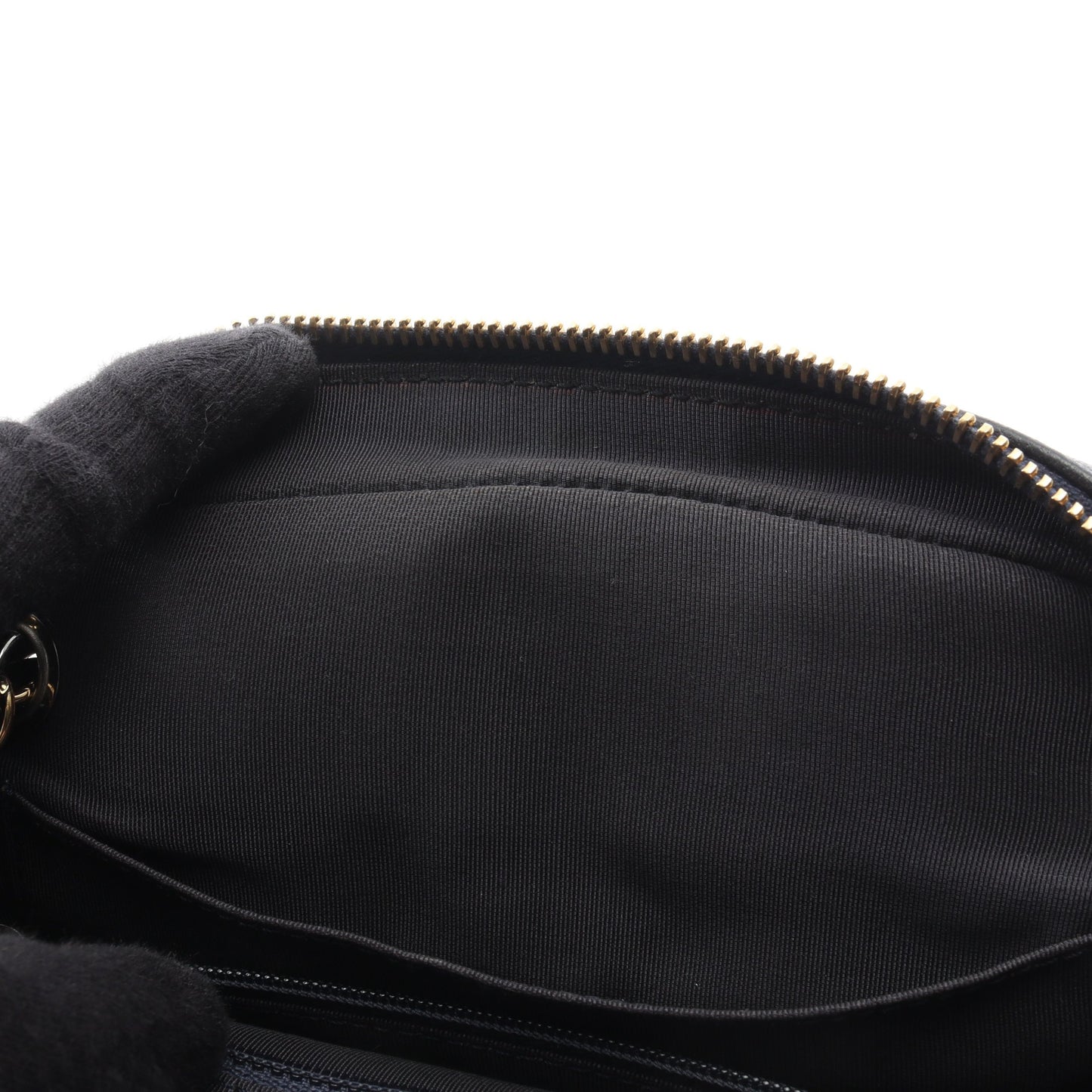 マトラッセ カメラバッグ チェーンショルダーバッグ レザー ネイビー コンビ金具 シャネル バッグ CHANEL