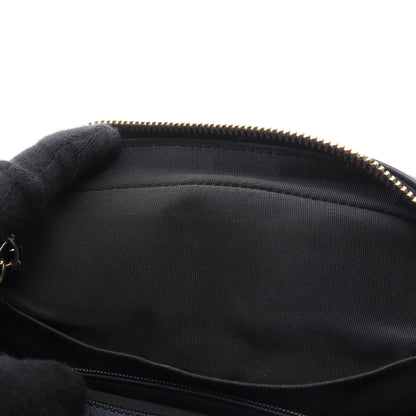マトラッセ カメラバッグ チェーンショルダーバッグ レザー ネイビー コンビ金具 シャネル バッグ CHANEL