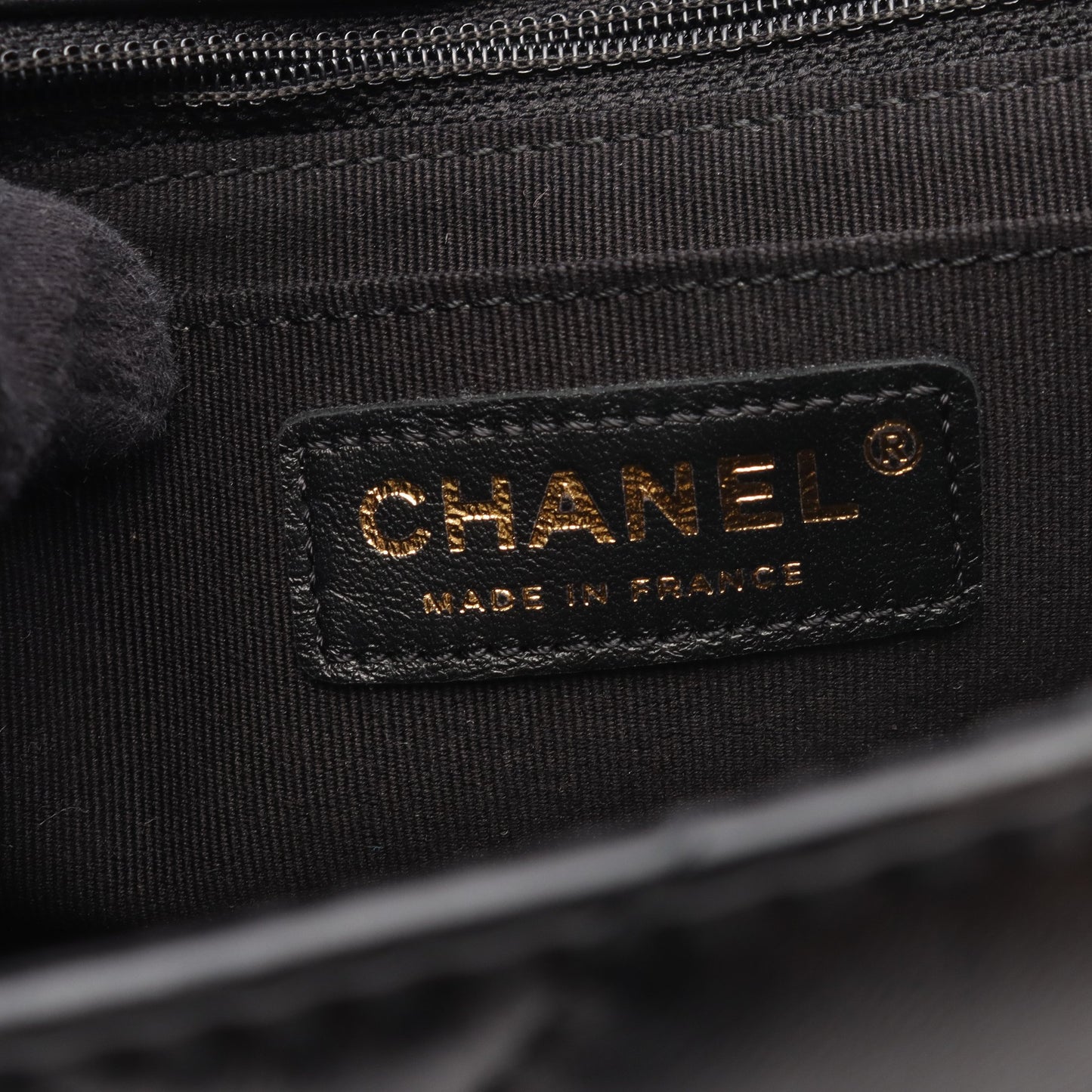 マトラッセ スモールフラップ チェーンショルダーバッグ ラムスキン ブラック ゴールド金具 シャネル バッグ CHANEL