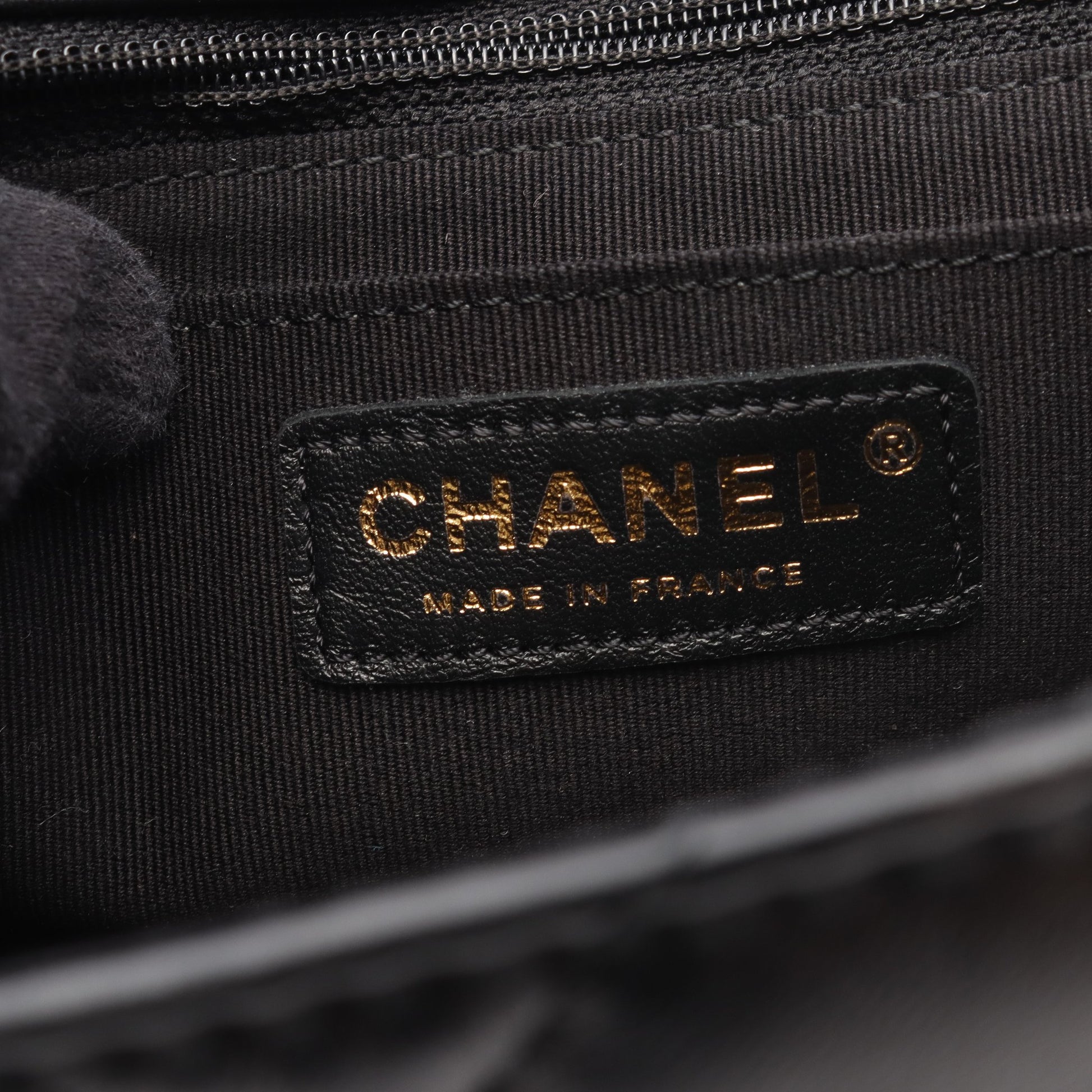 マトラッセ スモールフラップ チェーンショルダーバッグ ラムスキン ブラック ゴールド金具 シャネル バッグ CHANEL