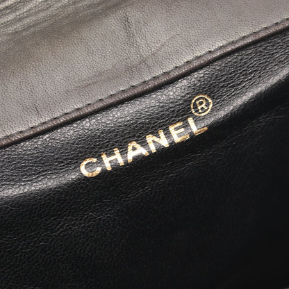 マトラッセ ターンロック チェーン バックパック リュックサック ラムスキン ブラック ゴールド金具 シャネル バッグ CHANEL