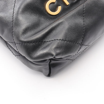 CHANEL 22 ミニ 2WAY チェーンショルダーバッグ レザー ブラック ゴールド金具 シャネル バッグ CHANEL