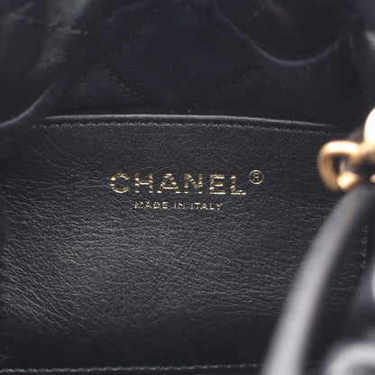 CHANEL 22 ミニ 2WAY チェーンショルダーバッグ レザー ブラック ゴールド金具 シャネル バッグ CHANEL