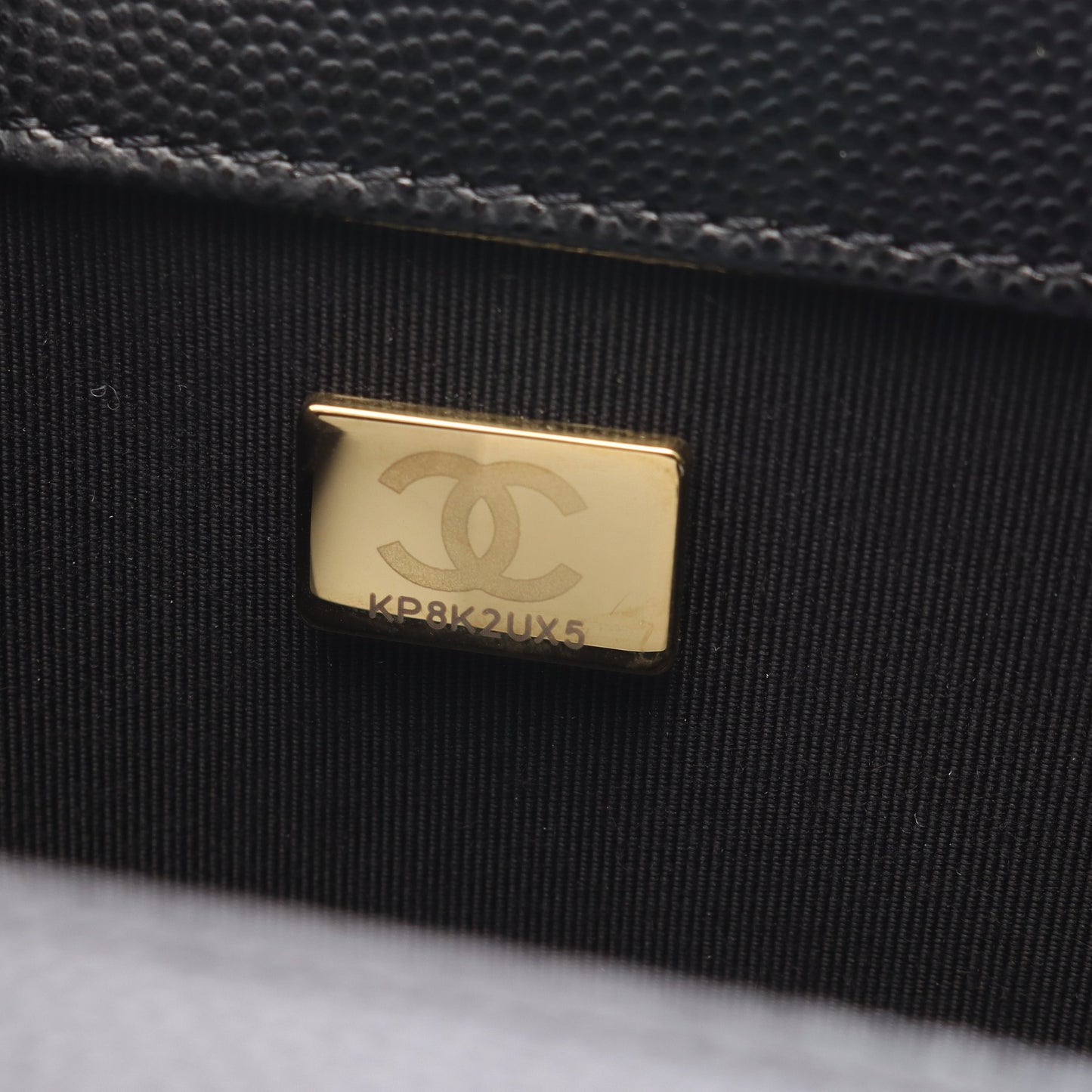 ボーイシャネル チェーンショルダーバッグ キャビアスキン ブラック アンティークゴールド金具 シャネル バッグ CHANEL