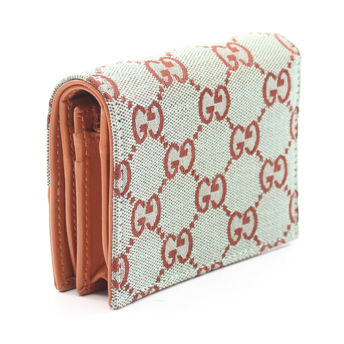 GGマーモント GGキャンバス 二つ折り財布 キャンバス レザー ブルーグリーン ボルドー ブラウン グッチ 財布・小物 GUCCI