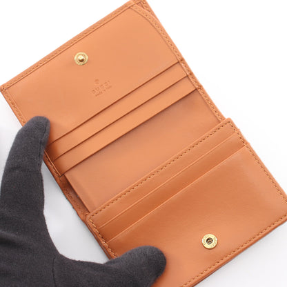 GGマーモント GGキャンバス 二つ折り財布 キャンバス レザー ブルーグリーン ボルドー ブラウン グッチ 財布・小物 GUCCI