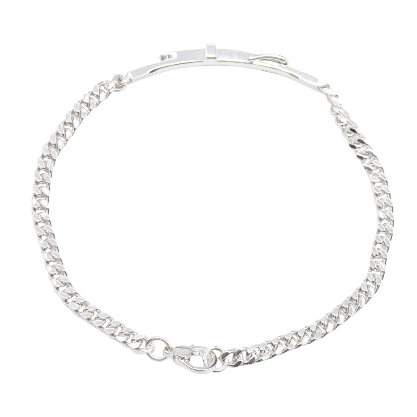 エトリヴィエール・グルメット ブレスレット K18WG ダイヤモンド ホワイトゴールド クリア エルメス アクセサリー HERMES