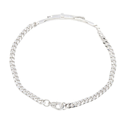 エトリヴィエール・グルメット ブレスレット K18WG ダイヤモンド ホワイトゴールド クリア エルメス アクセサリー HERMES