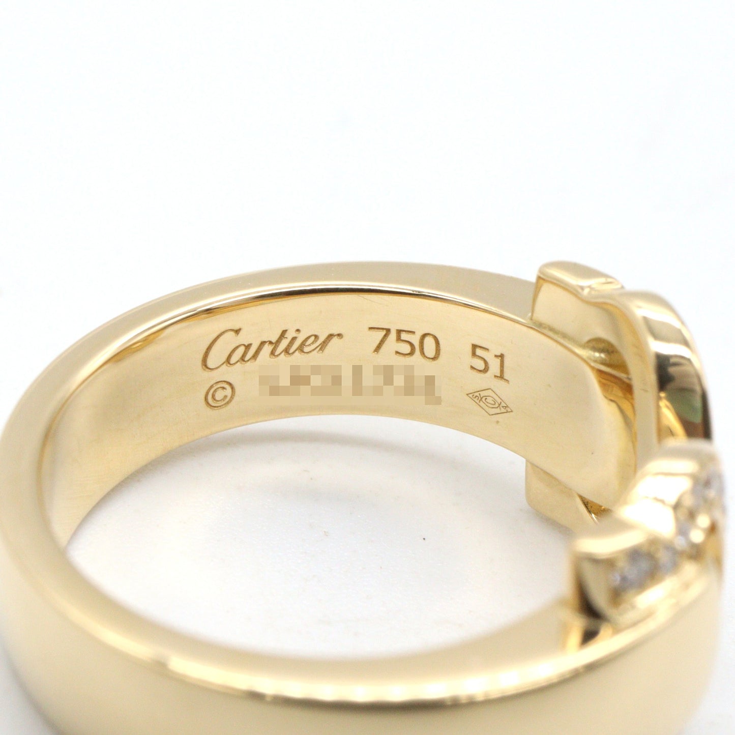 2C リング ダイヤ リング 指輪 K18YG ダイヤモンド イエローゴールド クリア カルティエ アクセサリー Cartier