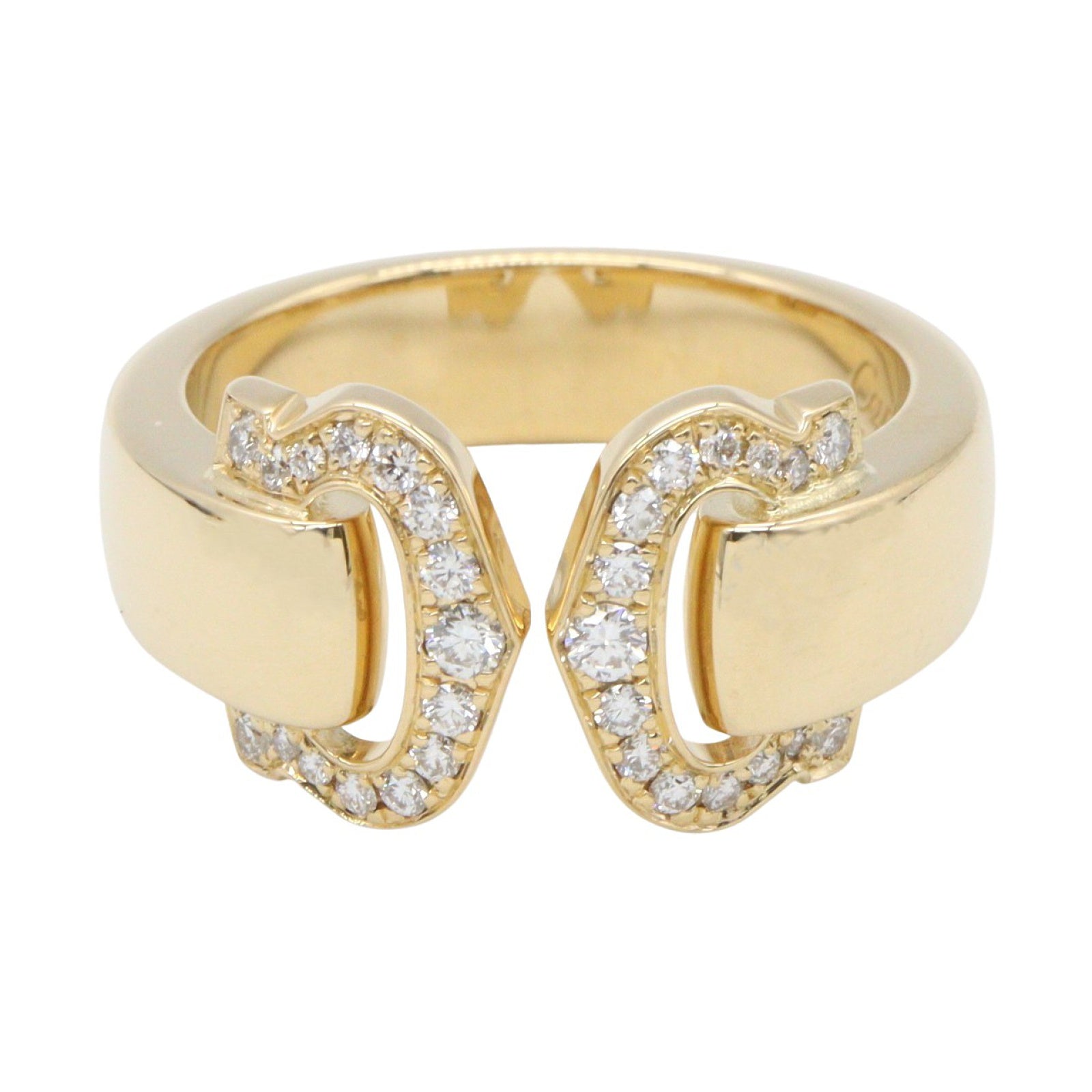 2C リング ダイヤ リング 指輪 K18YG ダイヤモンド イエローゴールド クリア カルティエ アクセサリー Cartier