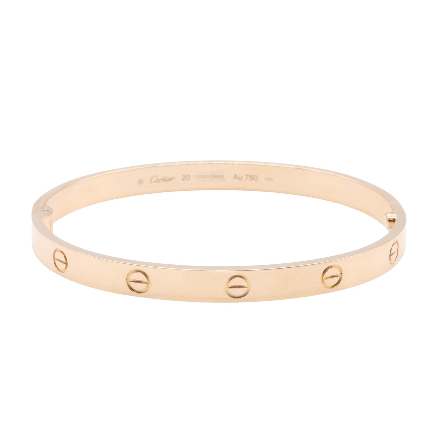 ラブブレス クラシック ブレスレット K18PG ピンクゴールド カルティエ アクセサリー Cartier