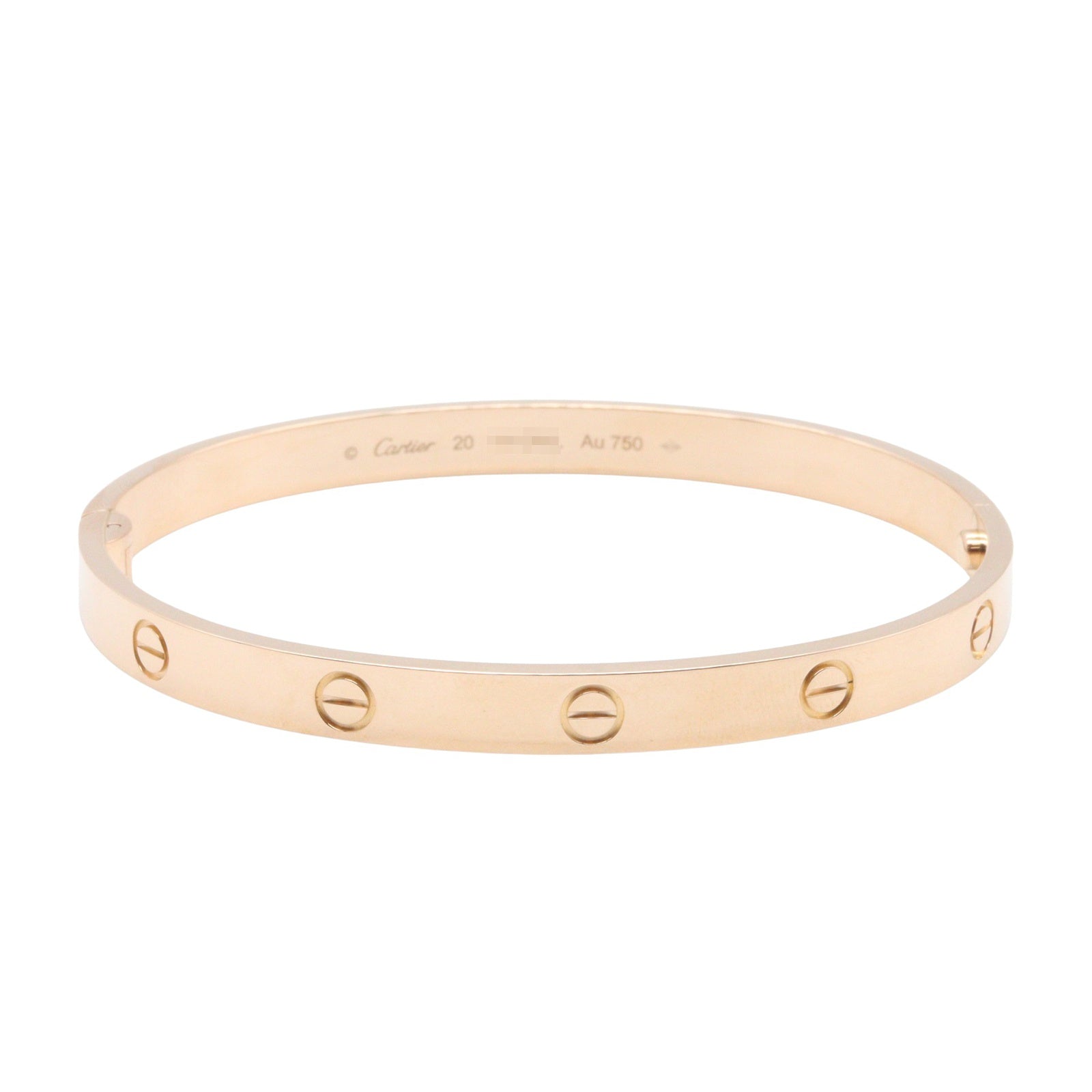 ラブブレス クラシック ブレスレット K18PG ピンクゴールド カルティエ アクセサリー Cartier