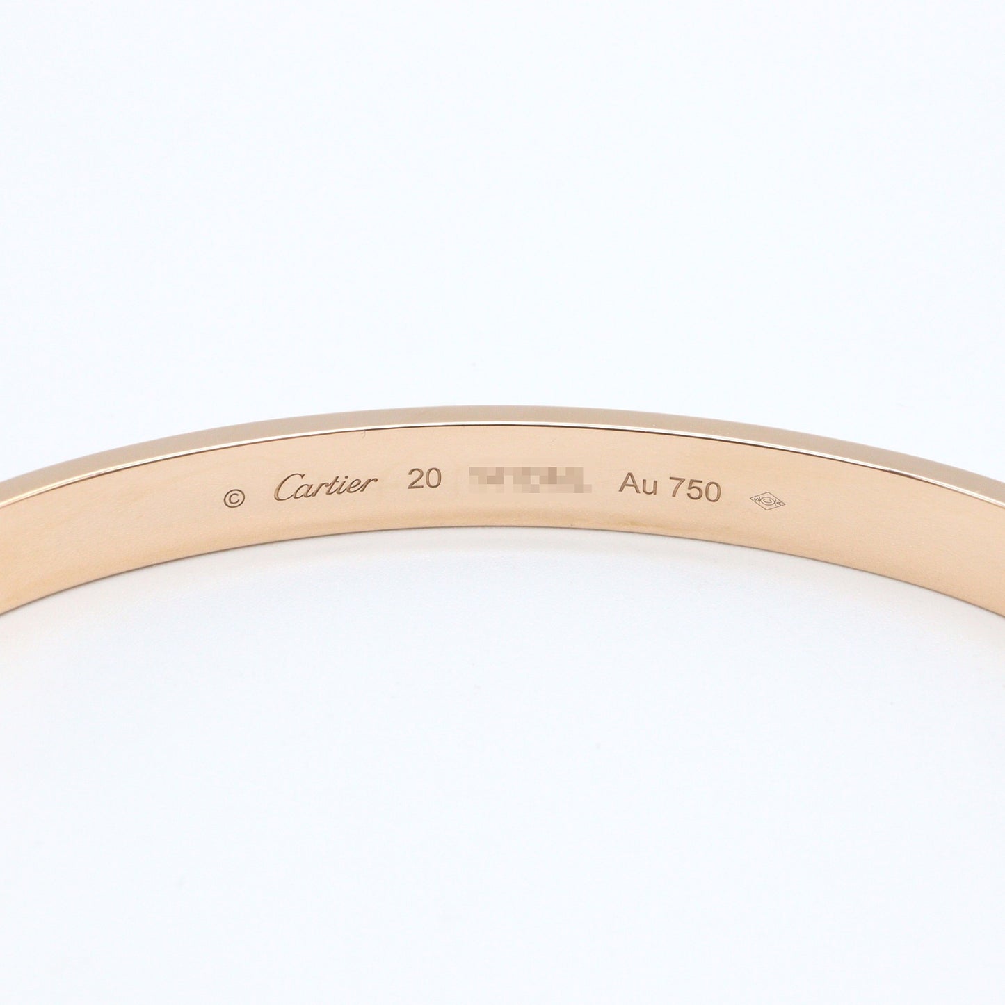 ラブブレス クラシック ブレスレット K18PG ピンクゴールド カルティエ アクセサリー Cartier