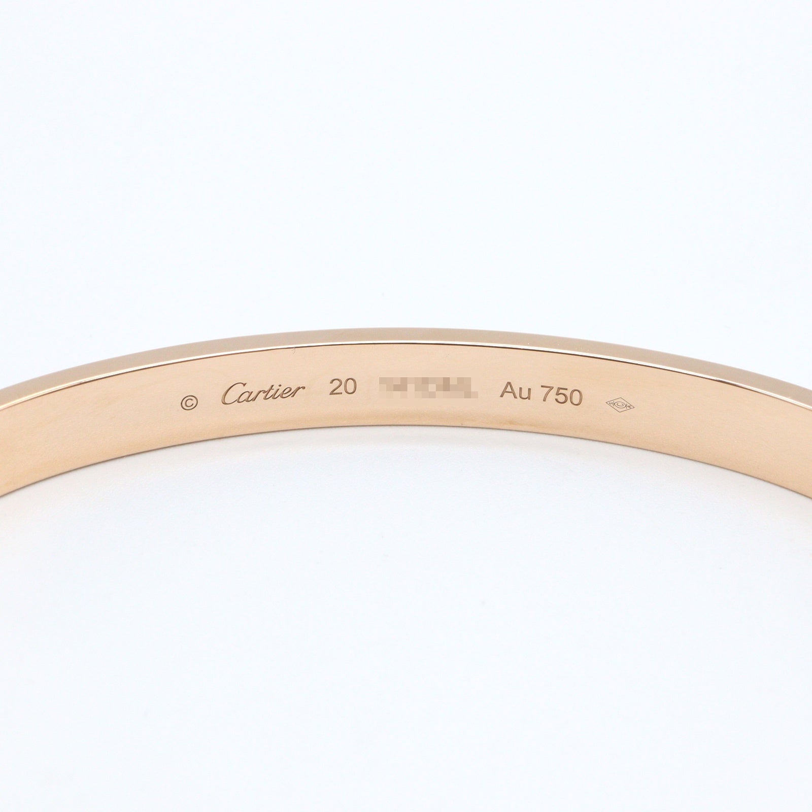 ラブブレス クラシック ブレスレット K18PG ピンクゴールド カルティエ アクセサリー Cartier