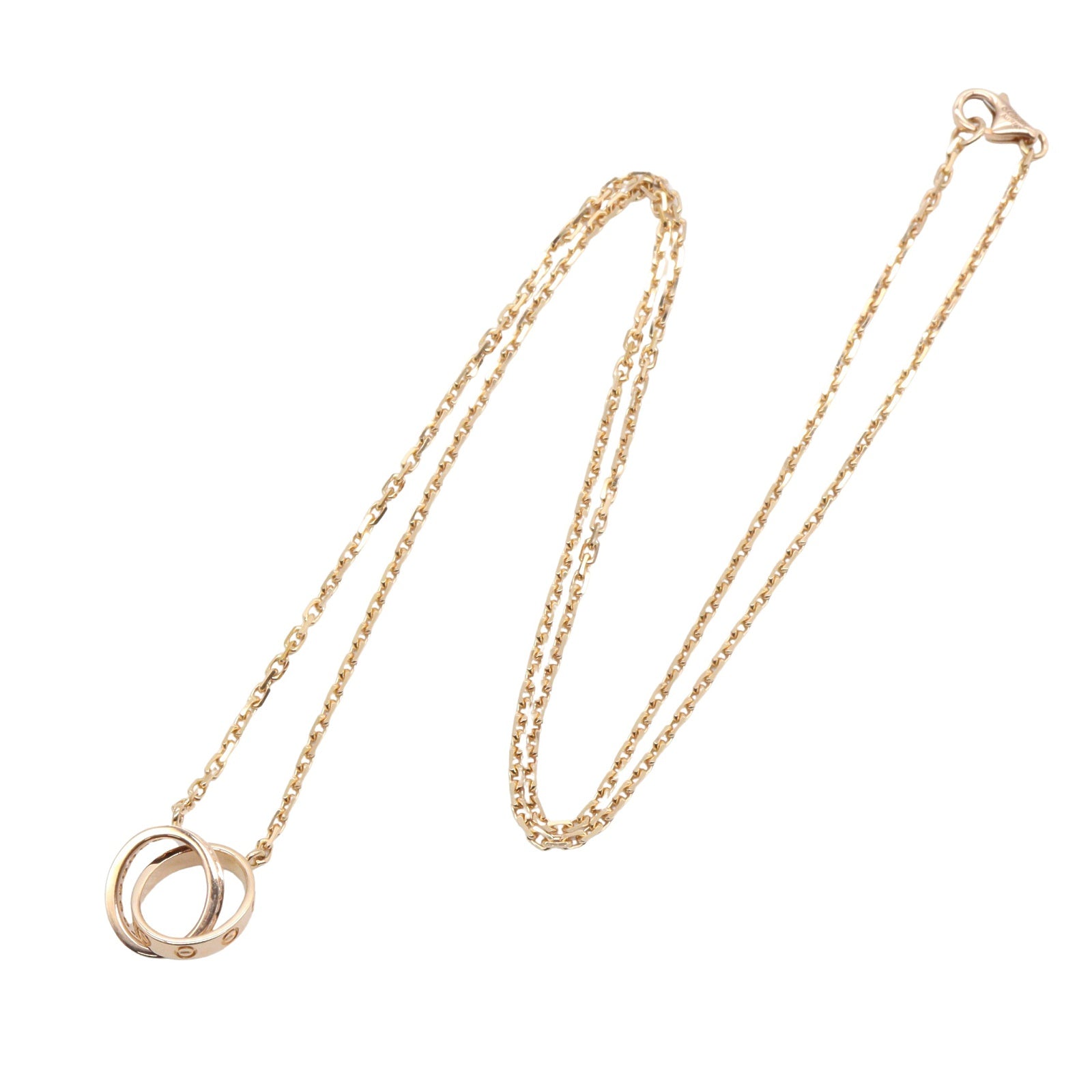 ベビーラブ ネックレス ダイヤ ネックレス K18PG ダイヤモンド ピンクゴールド クリア カルティエ アクセサリー Cartier