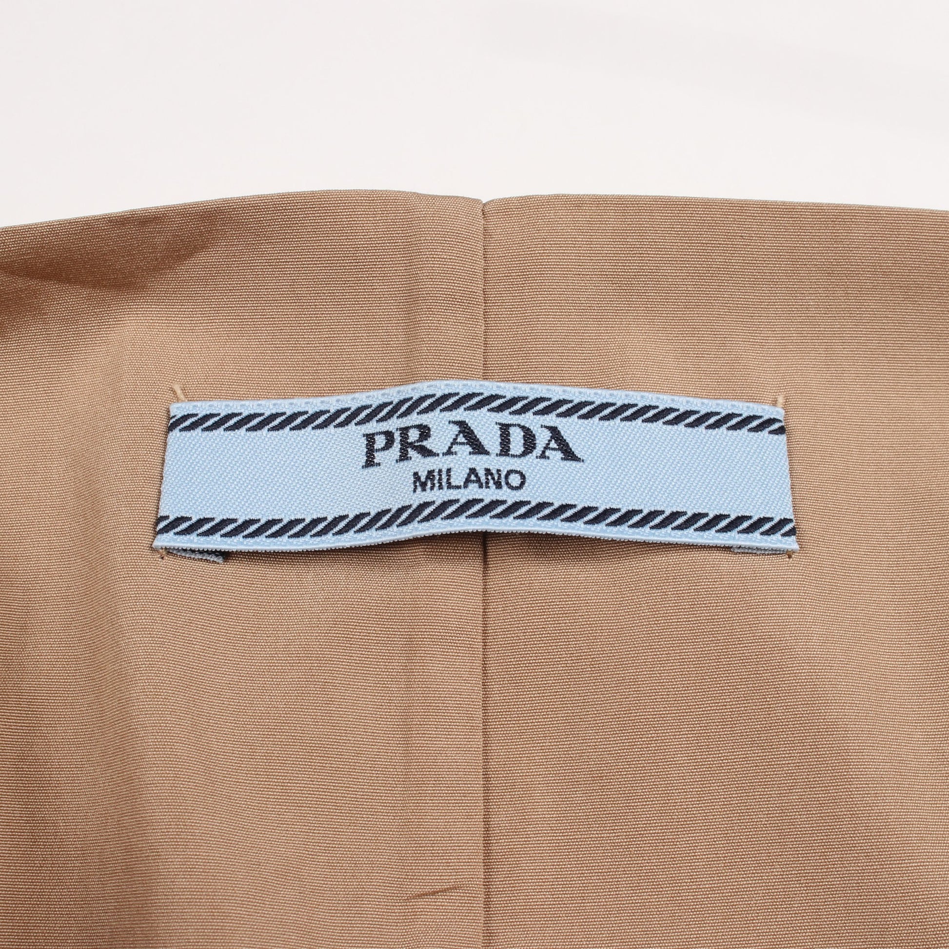 ポプリン ショート パンツ コットン ベージュ プラダ ボトムス PRADA