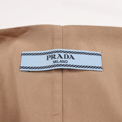 ポプリン ショート パンツ コットン ベージュ プラダ ボトムス PRADA
