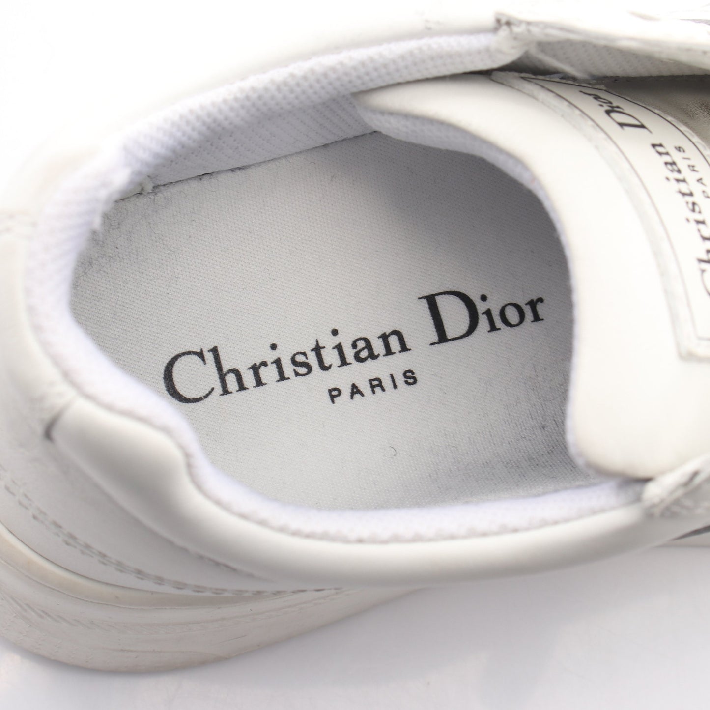 Dior Star プラットフォーム スニーカー レザー ホワイト クリスチャンディオール
