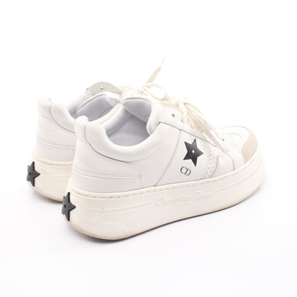 Dior Star プラットフォーム スニーカー レザー ホワイト クリスチャンディオール