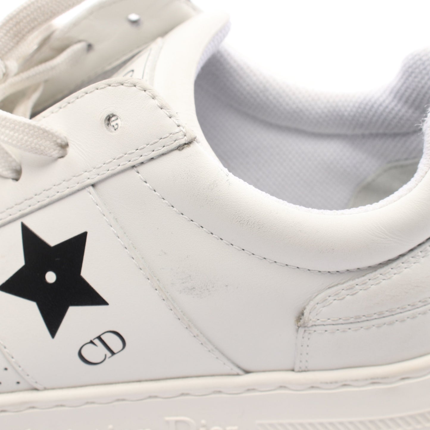 Dior Star プラットフォーム スニーカー レザー ホワイト クリスチャンディオール