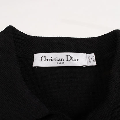 ニット ジャケット レーヨン ブラック クリスチャンディオール アウター Christian Dior