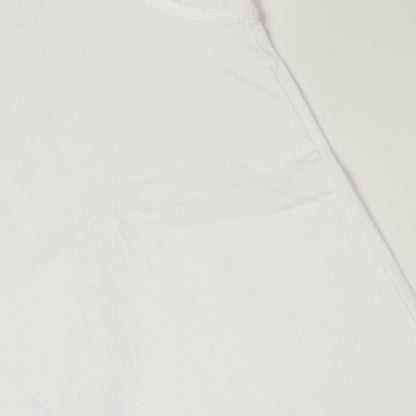 Vネック 半袖Tシャツ コットン ホワイト ブルネロクチネリ