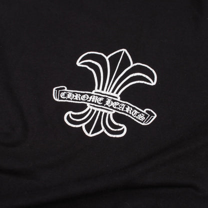 BSフレア Vネック 半袖Tシャツ コットン ブラック クロムハーツ