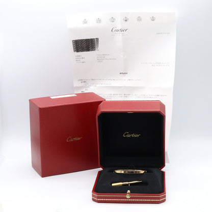 ラブブレス ブレスレット SM ブレスレット K18YG イエローゴールド カルティエ アクセサリー Cartier