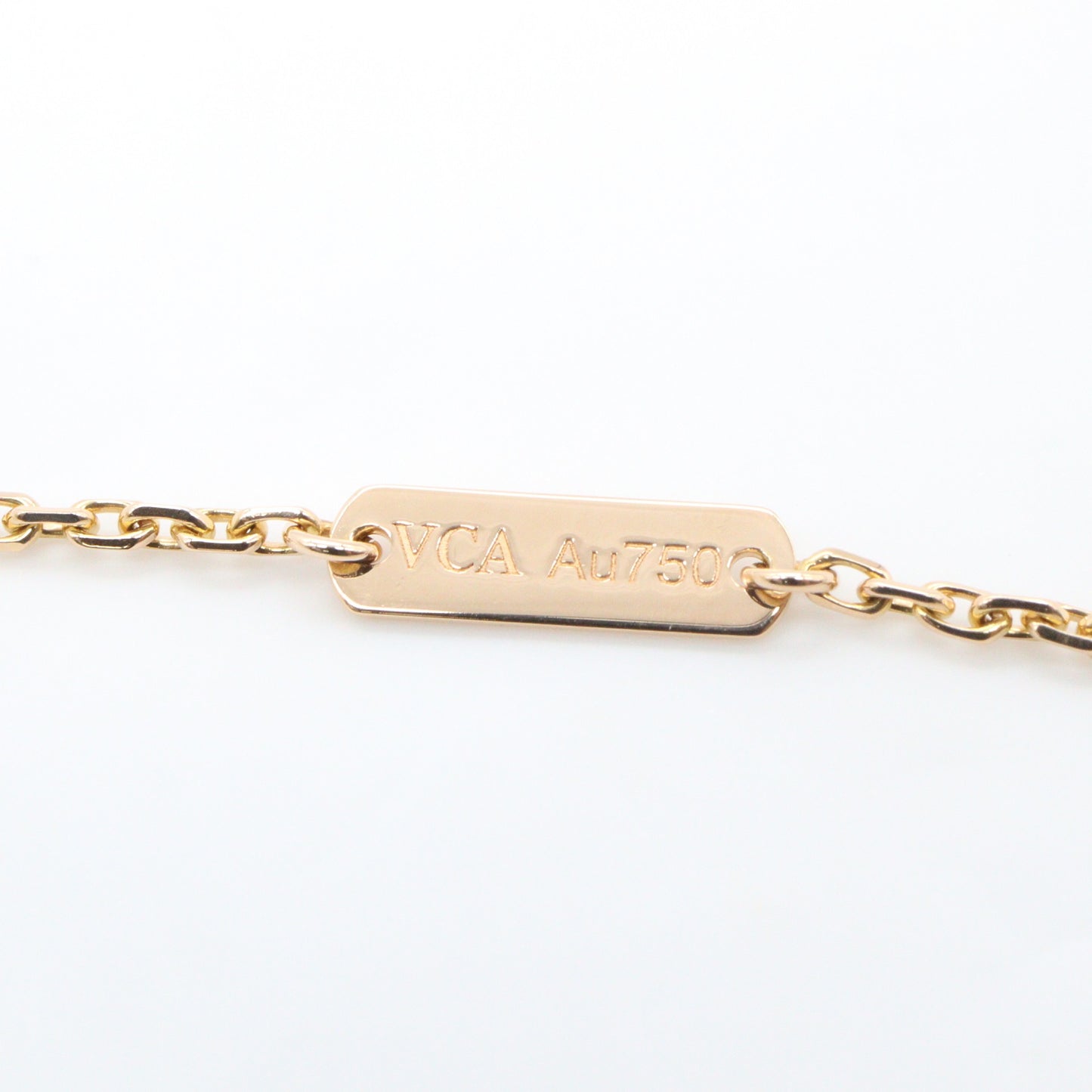 ヴィンテージアルハンブラ グレーマザオブパール ネックレス ネックレス K18PG グレーマザーオブパール ピンクゴールド グレー ヴァンクリーフアンドアーペル アクセサリー Van Cleef & Arpels