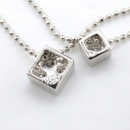 ダイヤモンド ネックレス ネックレス K18WG ダイヤモンド ホワイトゴールド クリア タサキ アクセサリー TASAKI