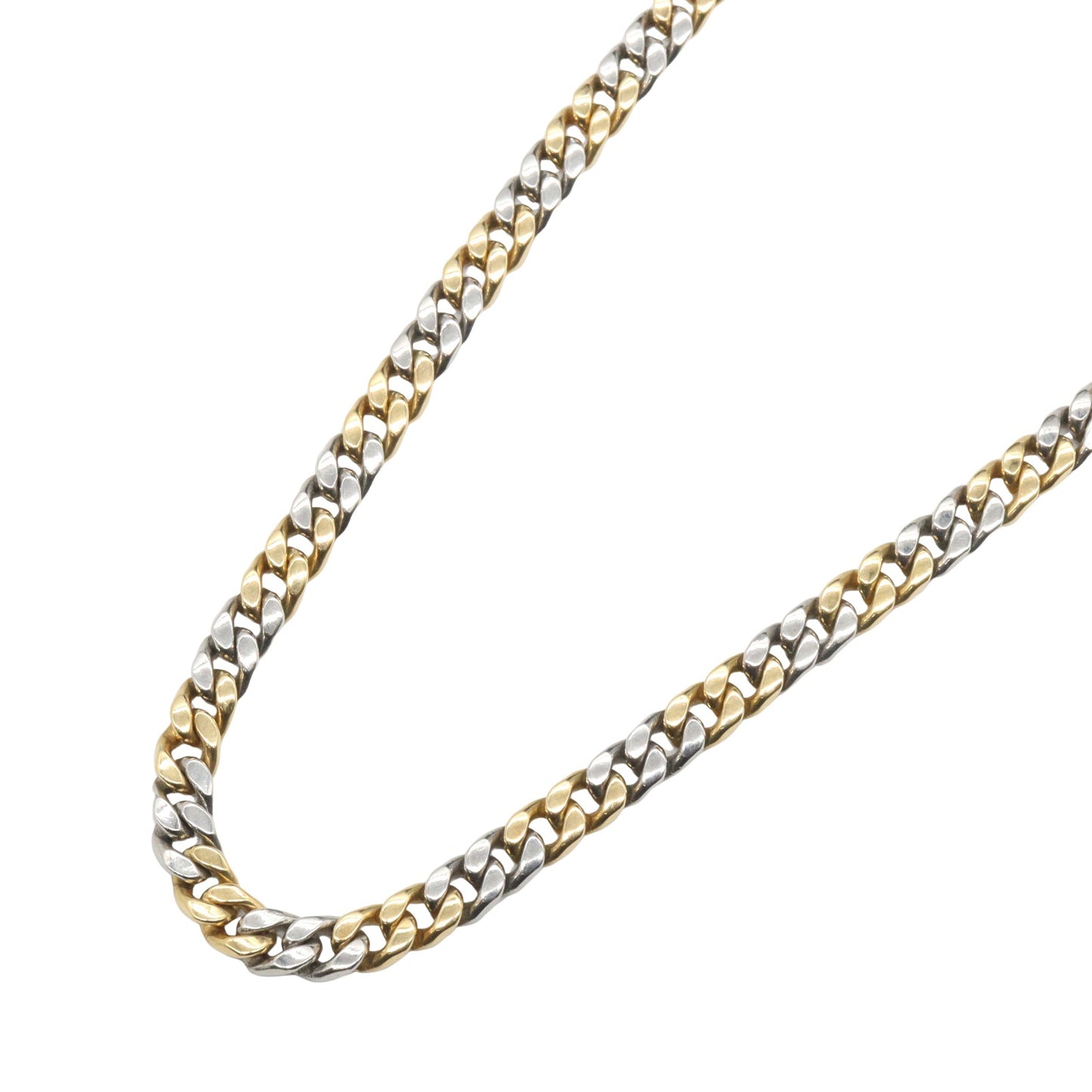 2メンSキヘイ ネックレス ネックレス K18YG PT850 イエローゴールド プラチナ ノーブランドジュエリー アクセサリー NO BRAND JEWELRY