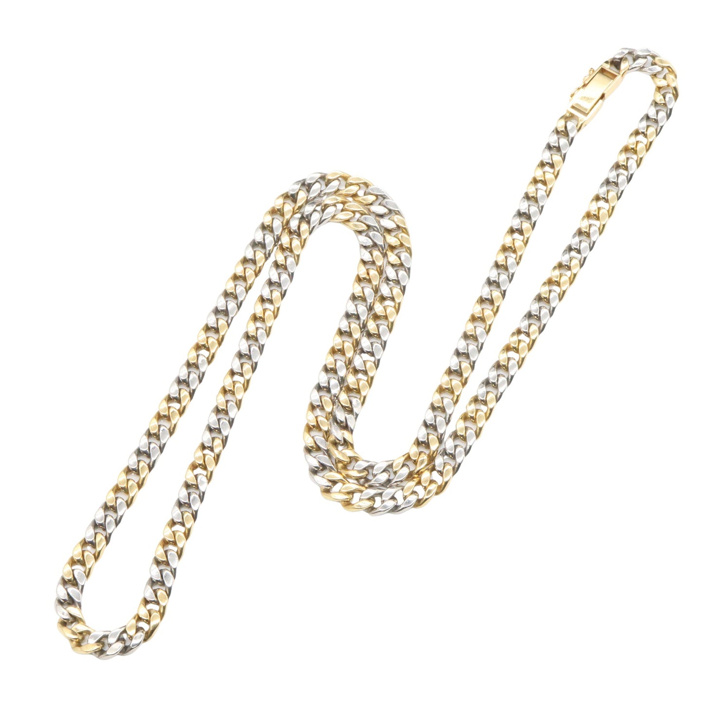 2メンSキヘイ ネックレス ネックレス K18YG PT850 イエローゴールド プラチナ ノーブランドジュエリー アクセサリー NO BRAND JEWELRY