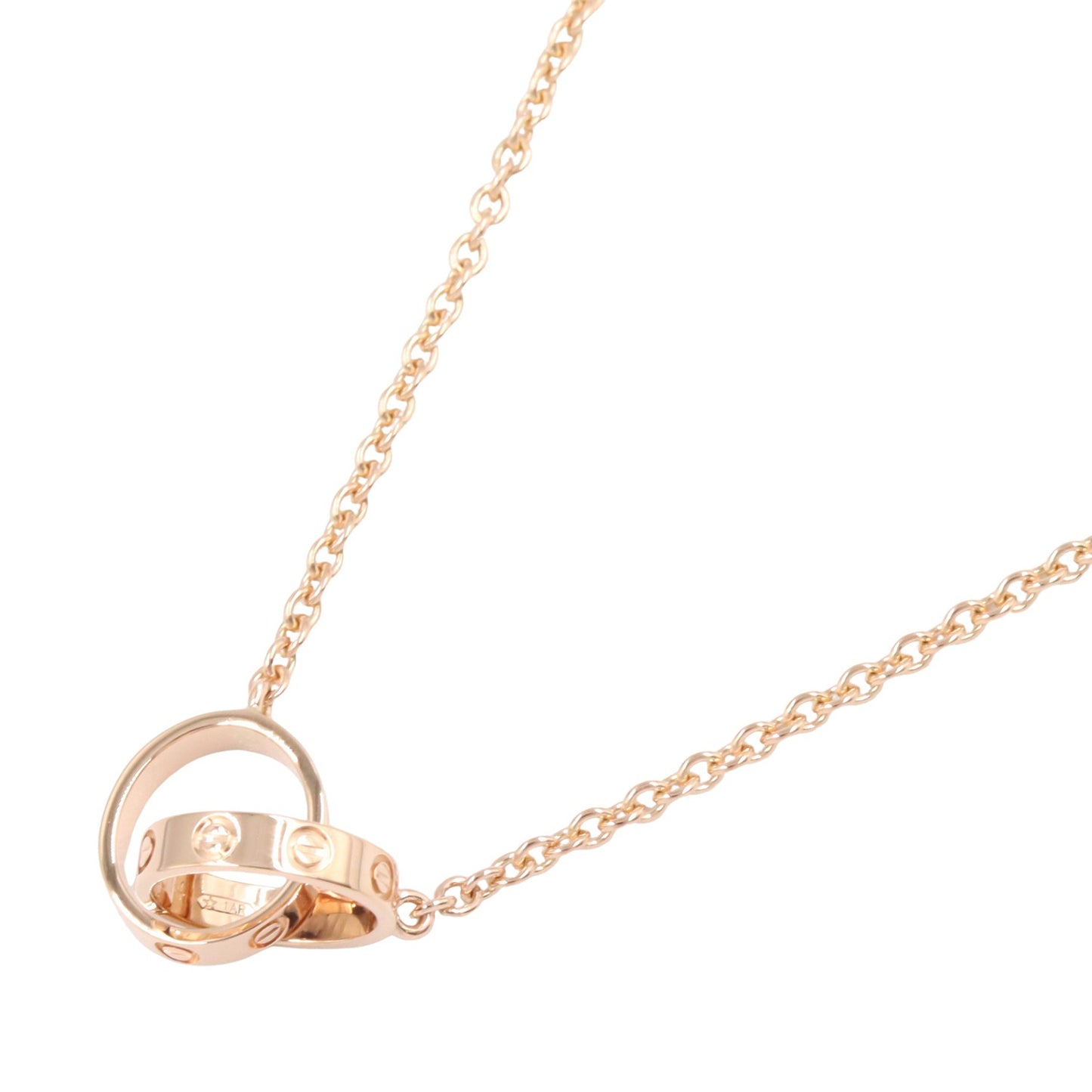 ベビーラブネックレス ネックレス K18PG ピンクゴールド カルティエ アクセサリー Cartier