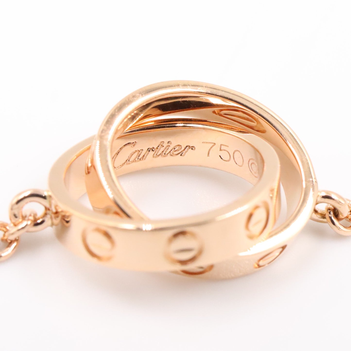 ベビーラブネックレス ネックレス K18PG ピンクゴールド カルティエ アクセサリー Cartier